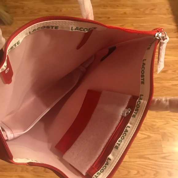 Lacoste BNWT tote bag purse 👜 - Picture 5 of 6
